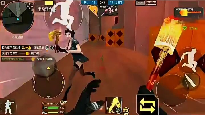 CF手游十年前VS十年后局内HUD升级  #CF手游 #CF手游诛天十阵决