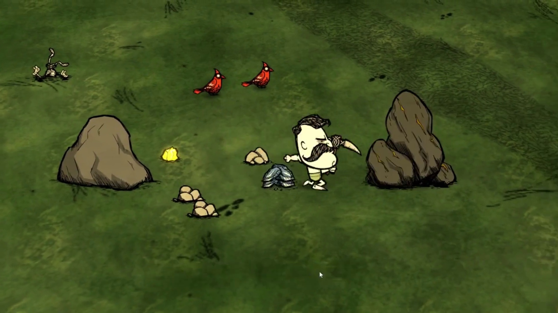 饥荒萌新的人物推荐，论选择一个强力角色的重要性 #饥荒 #饥荒联机版 #饥荒新手教程