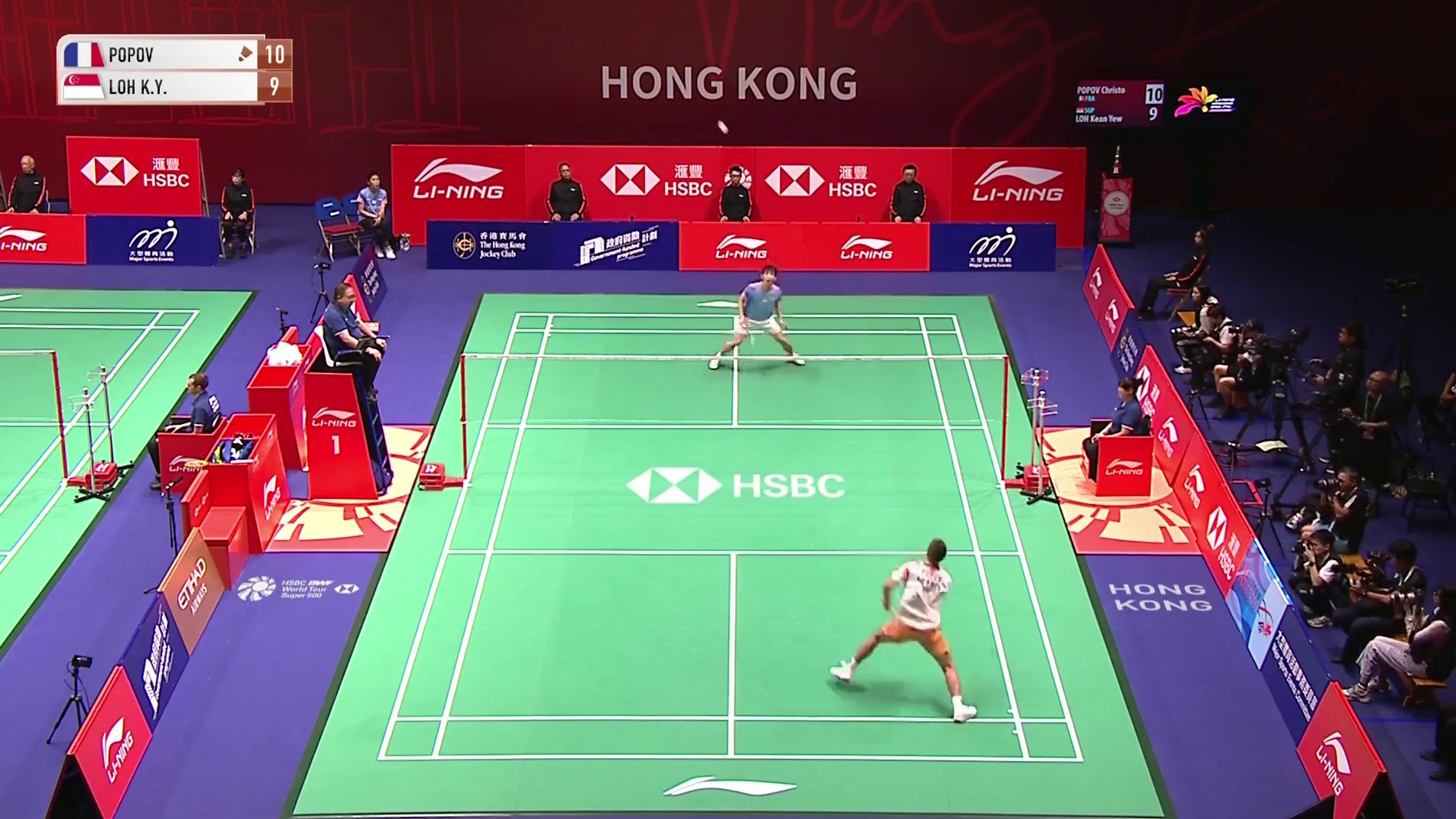 以速度著称的骆健佑与小波波夫，全程提速打到弹尽粮绝 #羽毛球 #骆建佑 #小波波夫 #2025香港羽