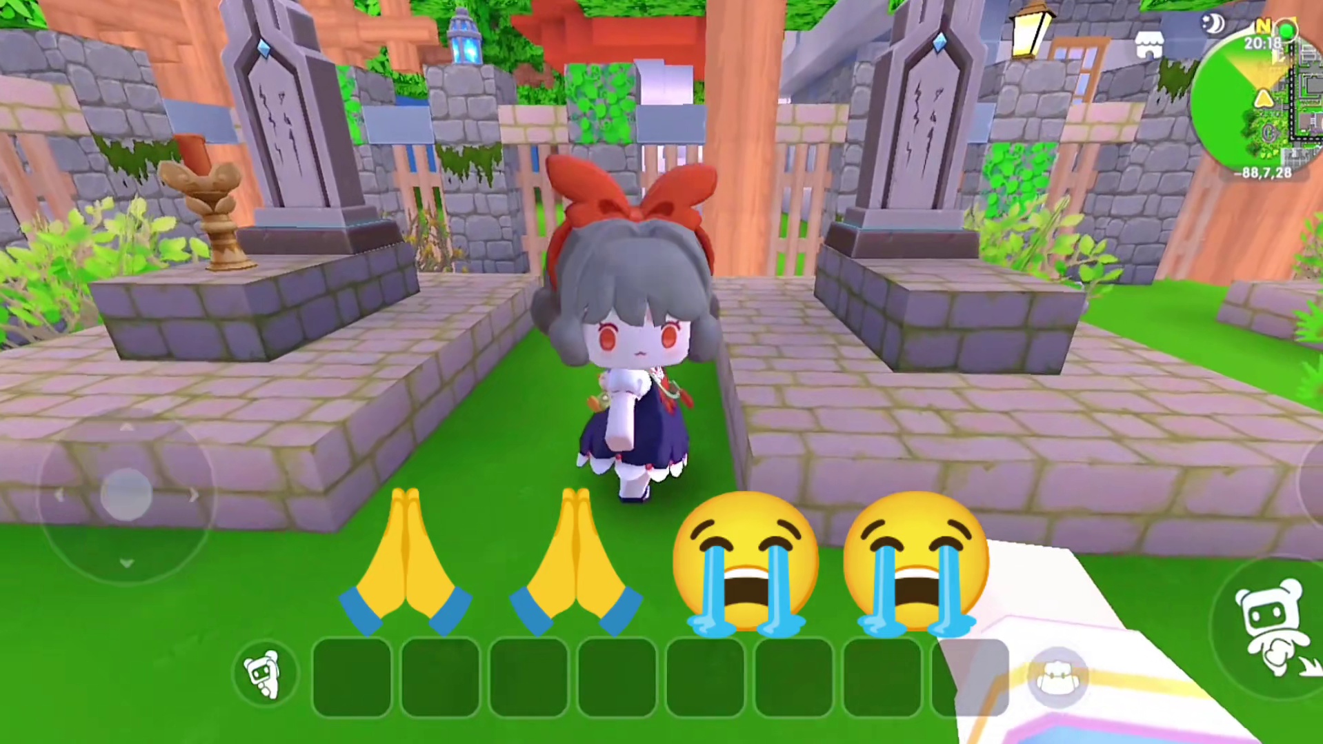 迷你世界：吸血妈妈…妈妈被抓走…心疼 #迷你世界 #恐怖 #游戏 #动画 #短剧