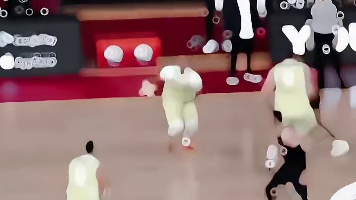 “就这行云流水的团队配合，班赛冠军还不是手到擒来”