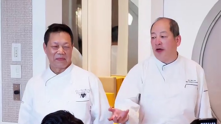 传统技艺，细致演绎✨「永利轩」行政总厨陈德光与香港「营致会馆」厨艺总监萧显志四手联乘，以精湛厨艺带来