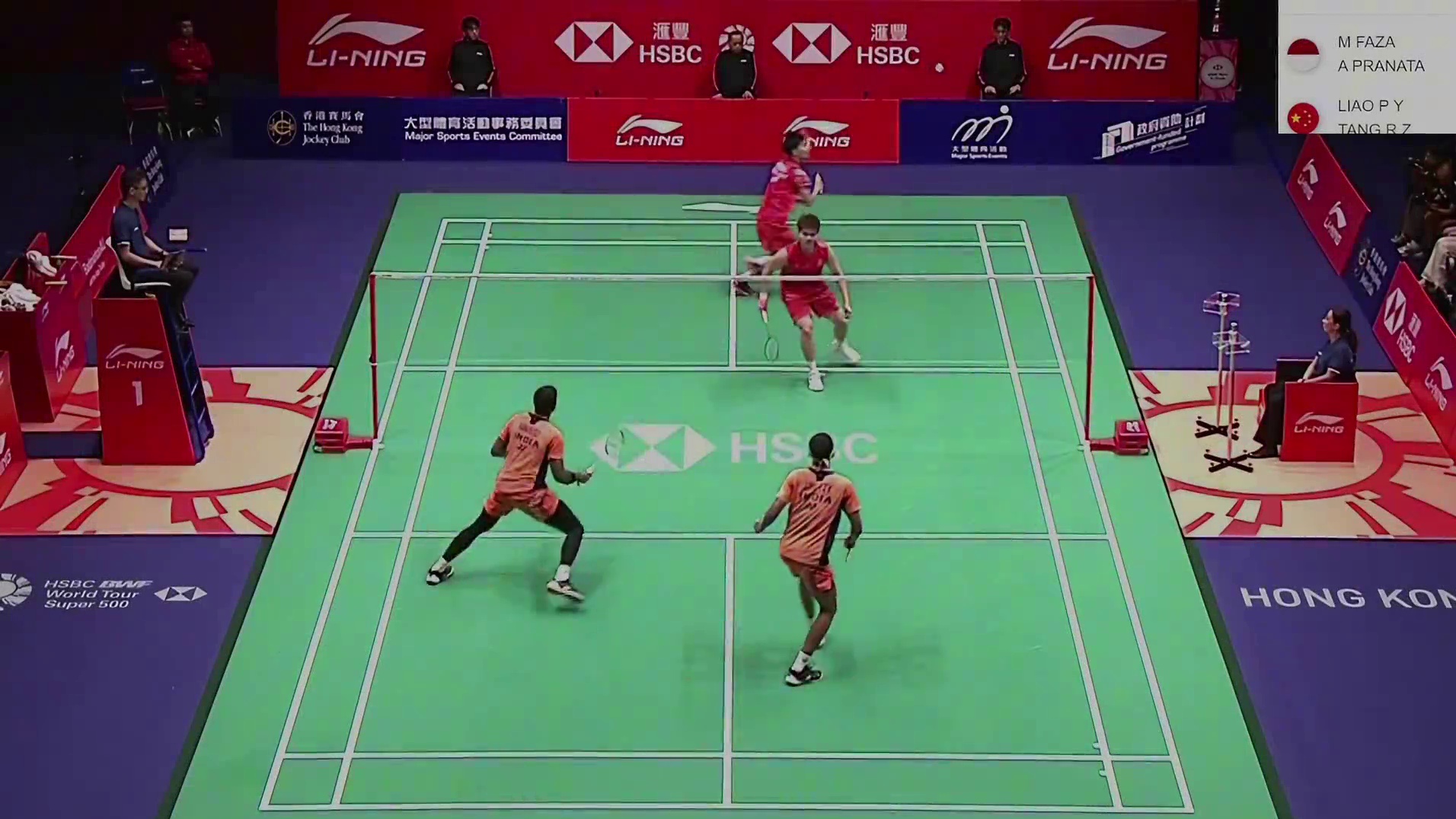 2025中国香港羽毛球公开赛，梁王开局打出6-0的攻势凭稳定的发挥，成功夺冠