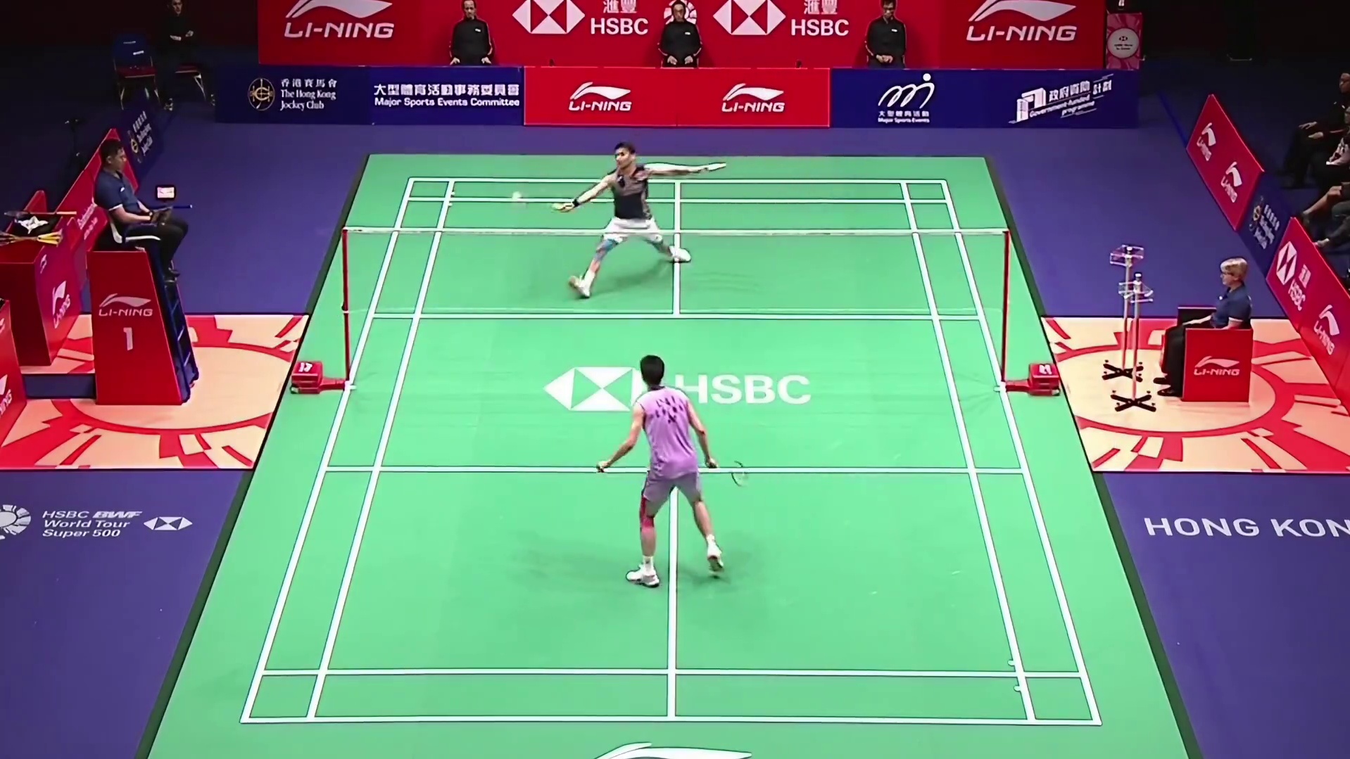 2025中国香港羽毛球公开赛，李诗沣抓住机会瞬间反超，成功夺得港赛男单冠军