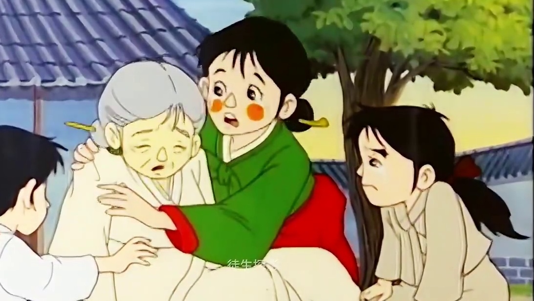 老虎只需在吃一人就能成仙，可却把一生都给了男孩