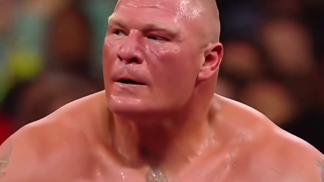 布洛克统治时刻！耍帅的莫里森和灵活的科菲，统统被淘汰出局 #布洛克莱斯纳 #科菲金士顿 #wwe