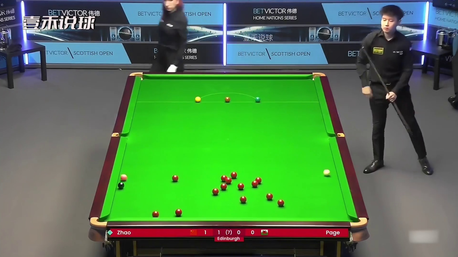赵心童准度有多可怕？对手开局打死黑球保命，球迷：没有用！(1)