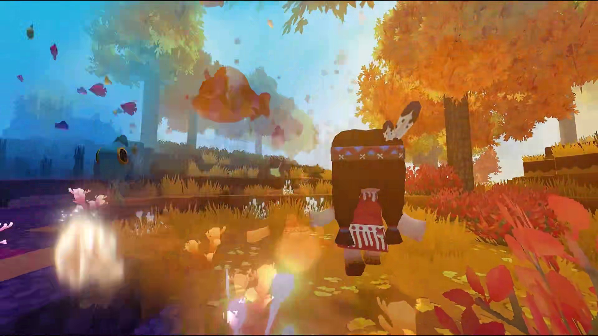 一起在迷你看四季吧 快来看看，是你心中最美的四季嘛#迷你世界  #我在迷你看四季  #四季