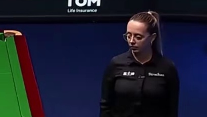 正直播英格兰公开赛 丁俊晖冲击32强 再次上演了极致操作围球 #台球是一种生活 