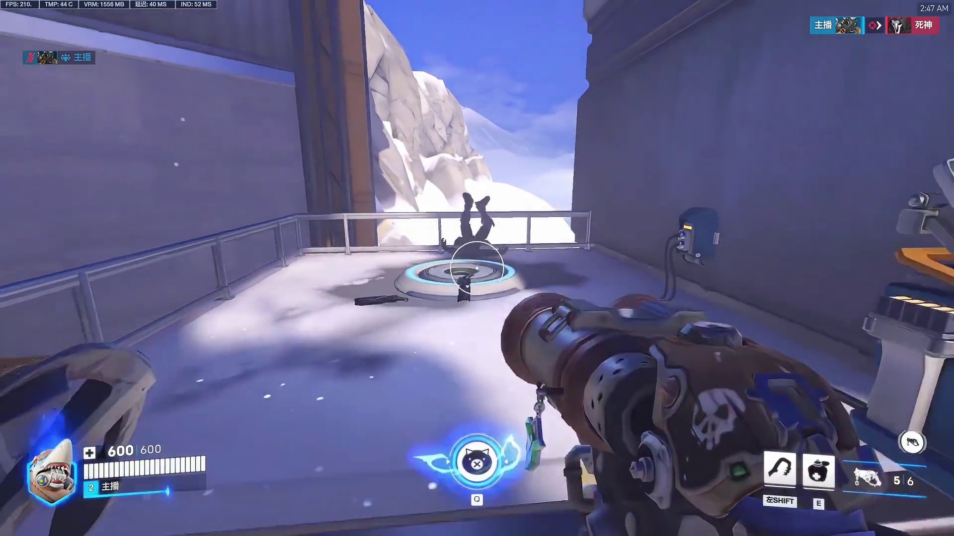 吓哭了！真路霸王朝了吗？？ 【守望先锋2】——死神小p#守望先锋 #电子竞技 #守望先锋英雄召集 #