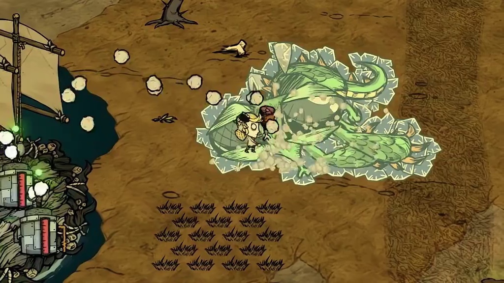 自用的饥荒逃课方法 #饥荒 #饥荒联机版 #饥荒新手教程