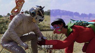 小番茄的第一個絕世印記亮起時，隊友成盒的煙也剛好散去