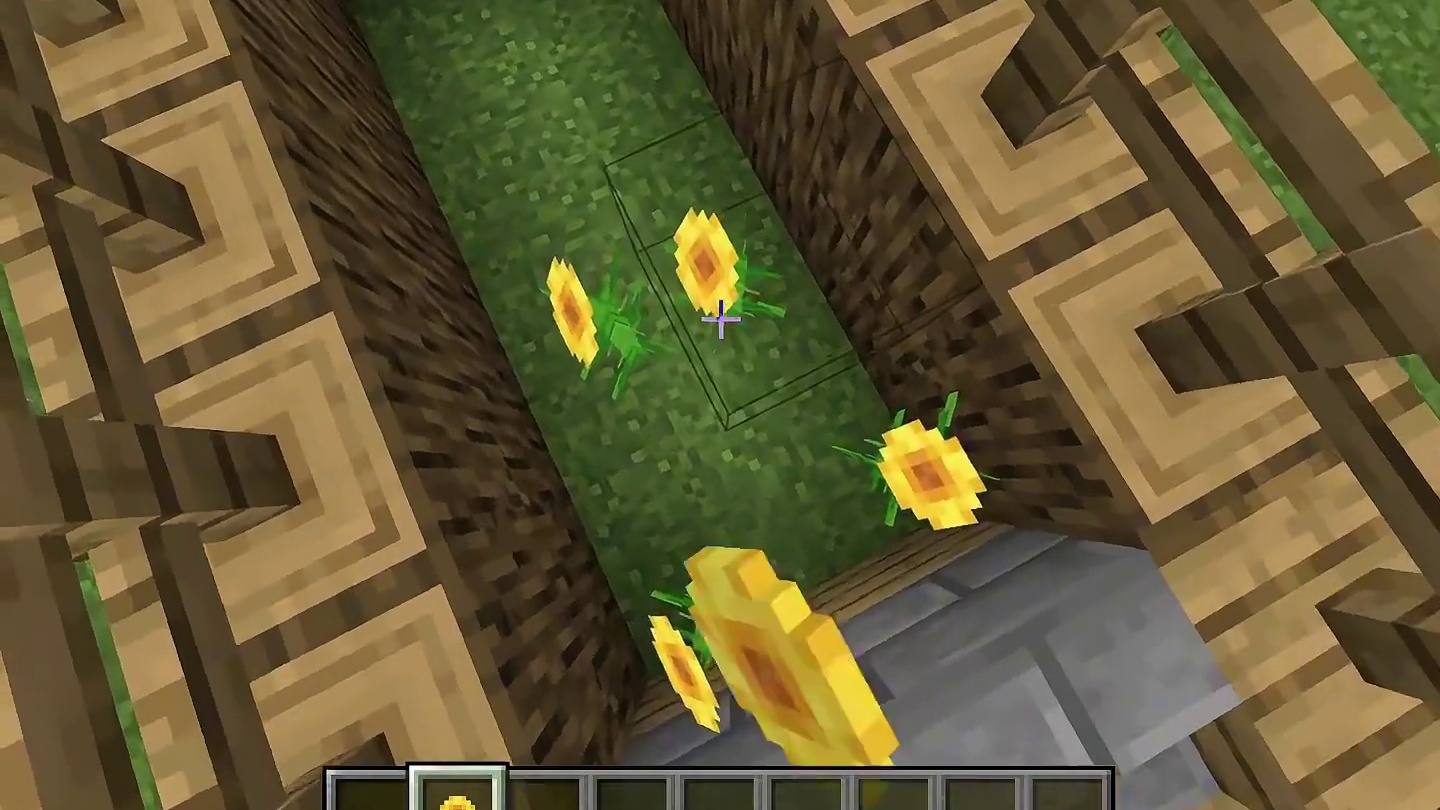 我的世界：这才是向日葵的正确使用方法！#我的世界 #mc不灭 #mc