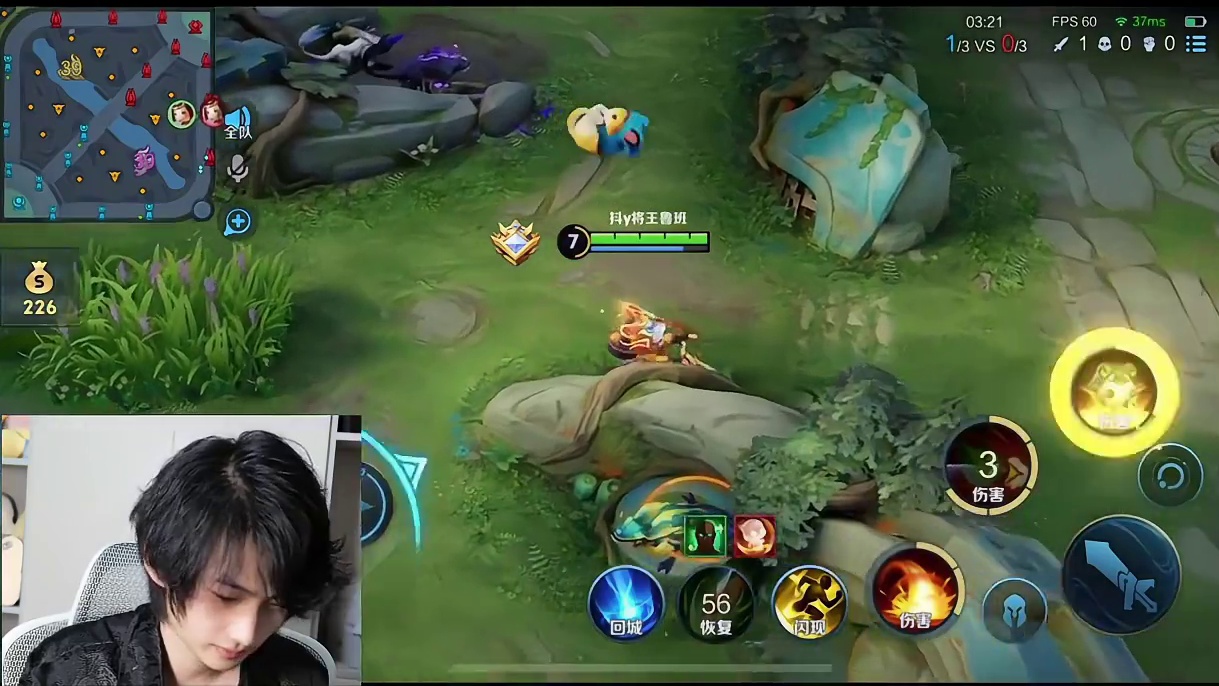 将王VS嘎嘎威，最顶尖的鲁班大战 #将王鲁班 #嘎嘎威 #鲁班七号