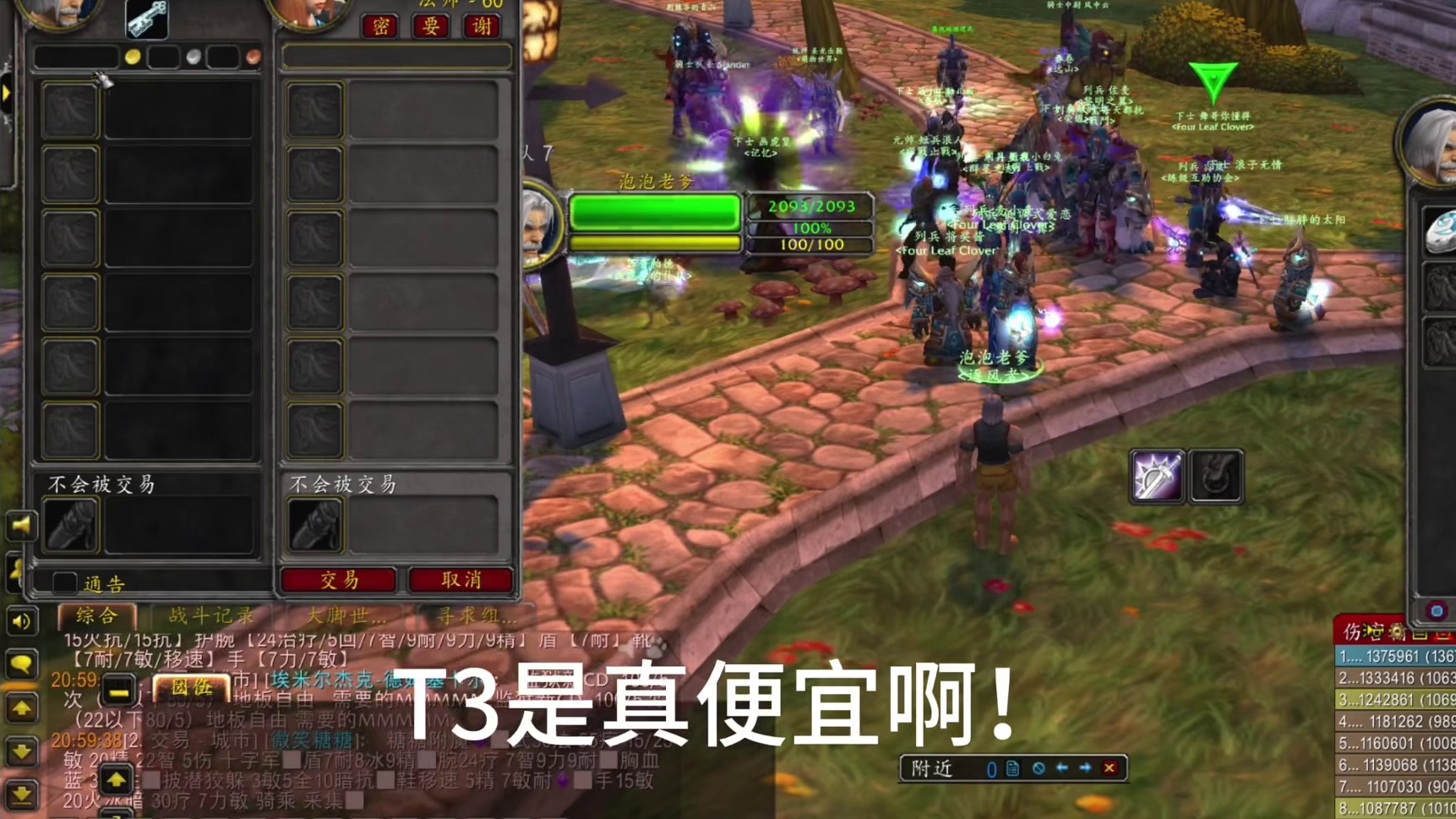 我感觉周年服可以不用打T3了#魔兽世界 #魔兽世界怀旧服 #魔兽青春 #魔兽周年服 #魔兽世界勇士集