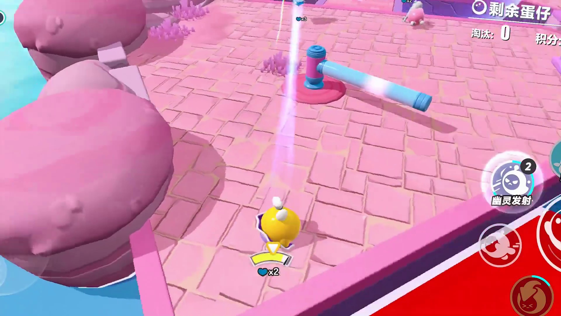 蛋仔派对：每天一个离谱挑战，乱斗不捡道具夺冠 #蛋仔派对 #蛋仔小剧场