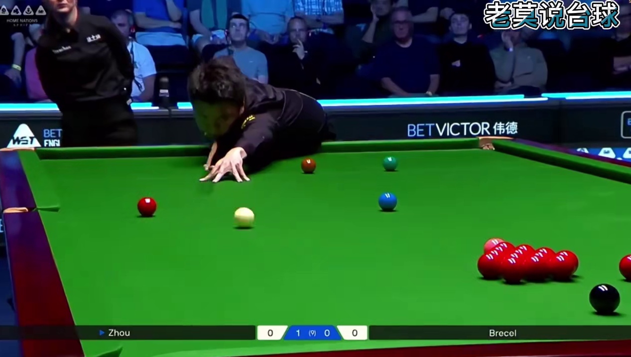 正直播英格兰公开赛 周跃龙大战世界冠军 全力以赴冲击四强 #台球是一种生活 
