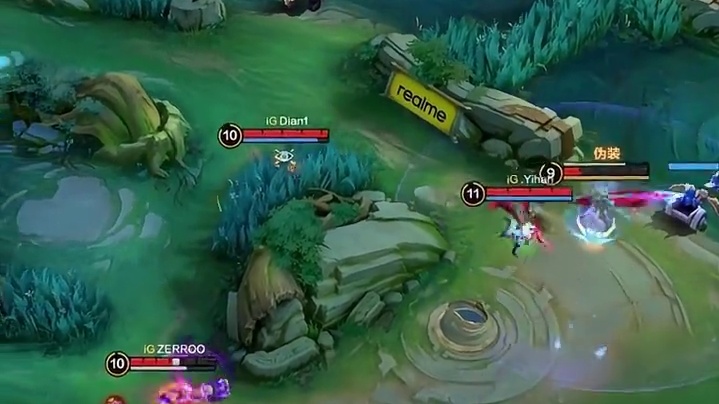 0换5的团战，三连无双的Yihan！！#决胜巅峰全球电竞 #决胜巅峰 #决胜巅峰中国大师赛