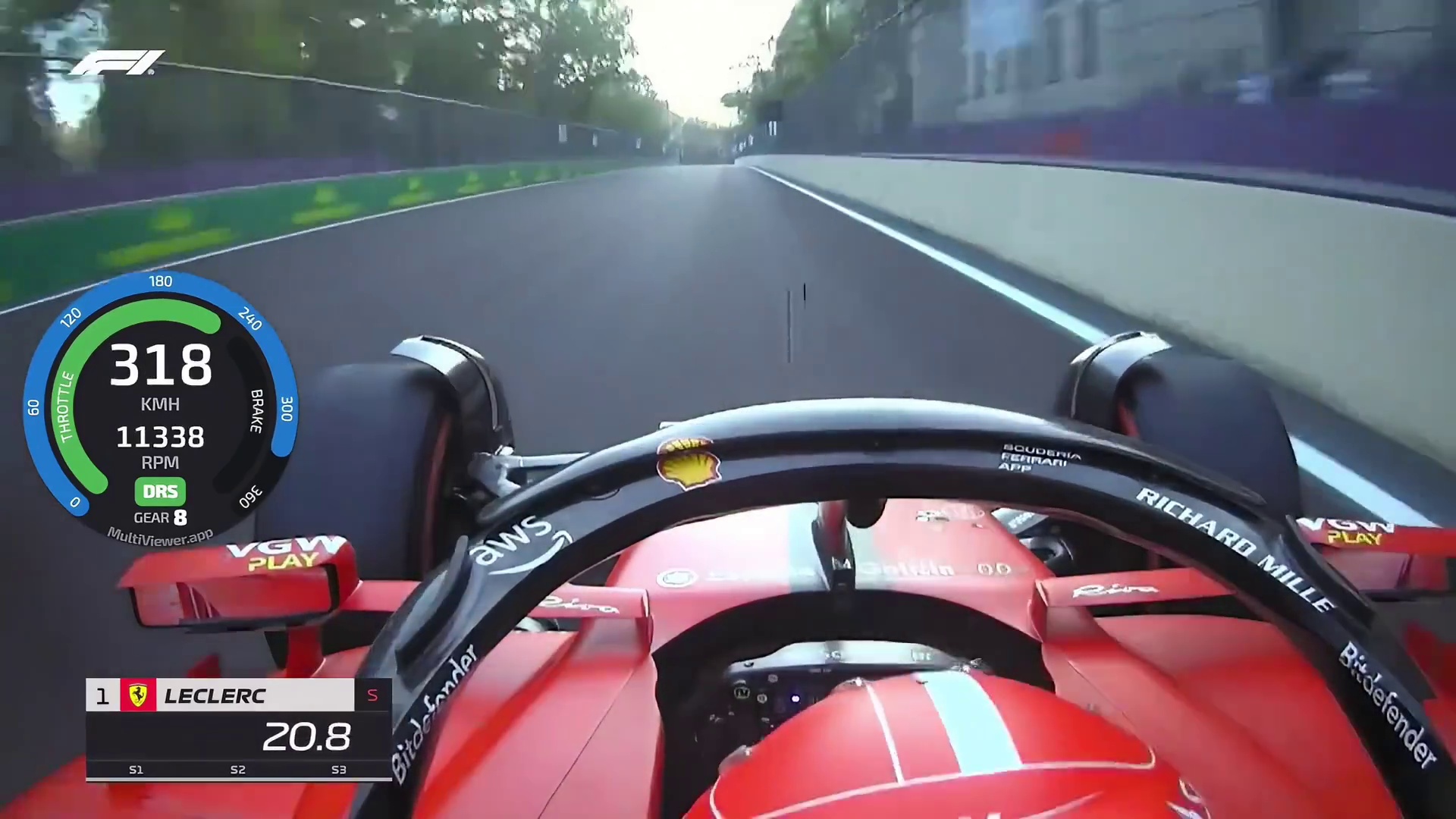 大家觉得老四今天晚上能五连杆吗？ 此视频为2023赛季，老四在巴库创造的赛道最快记录。2021-20