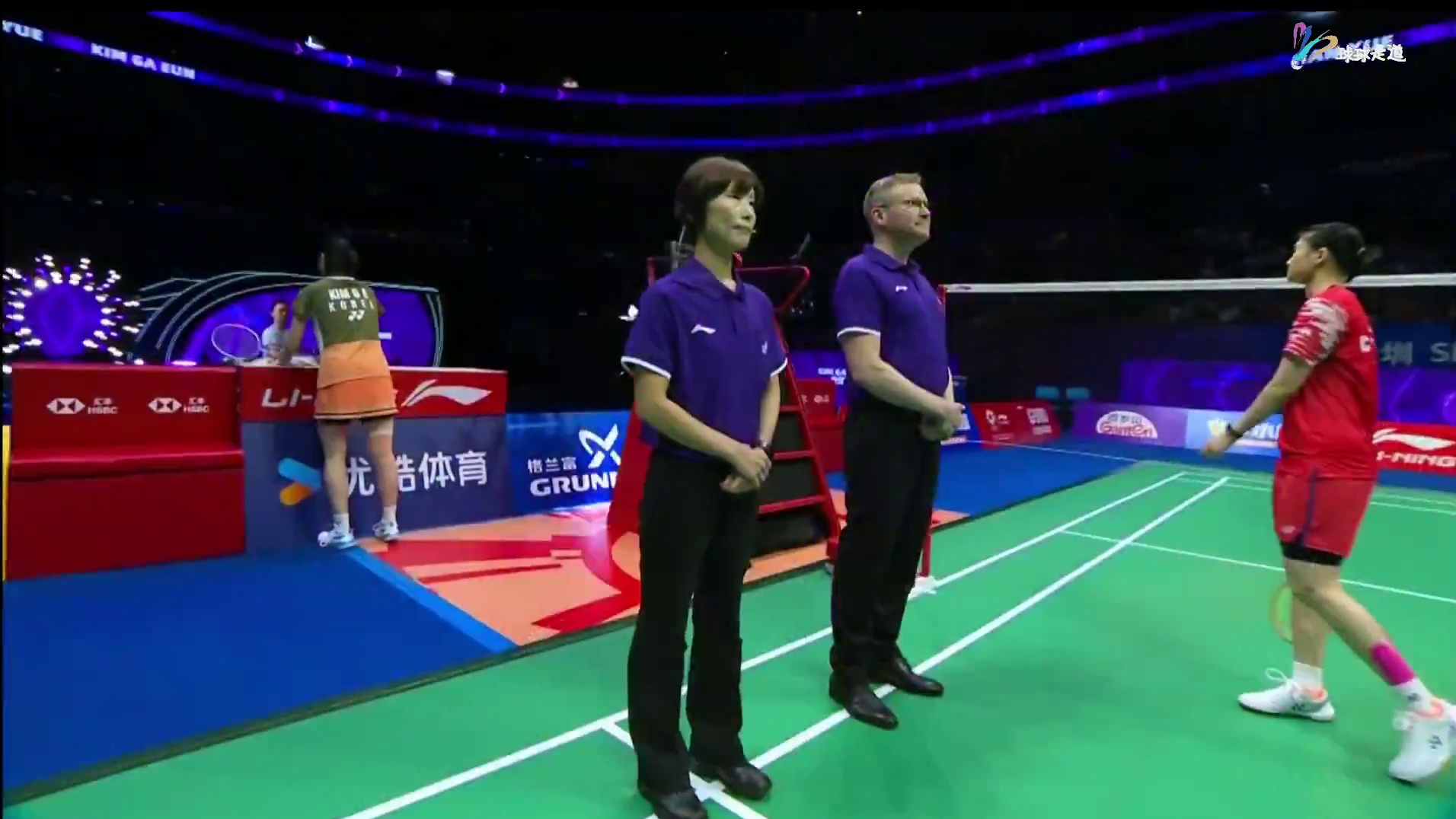 韩悦 vs 金佳恩中国羽毛球大师赛-片段1