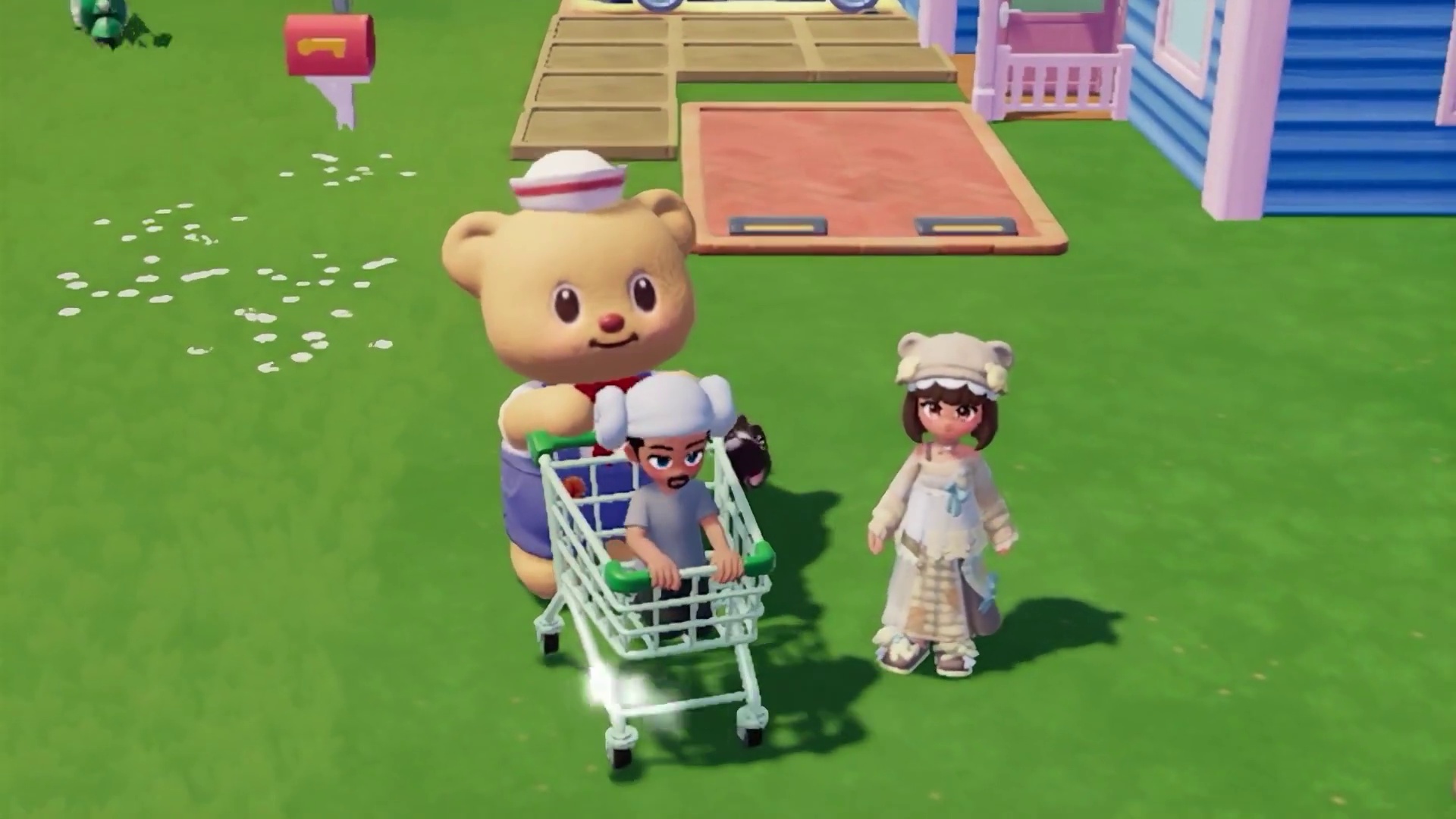 当魔丸哥哥遇上猪妞小妹，被黄油小熊拿捏了？ #心动小镇黄油小熊联动 #黄油小熊心动萌舞 #还得是心动