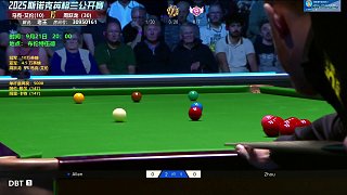 周躍龍VS馬克-艾倫 2025英格蘭公開賽決賽第4局