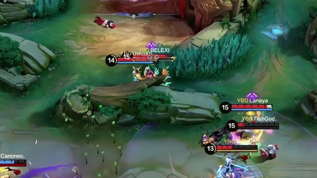 不科学团战，YBG翻盘取胜 #决胜巅峰全球电竞 #决胜巅峰 #决胜巅峰中国大师赛