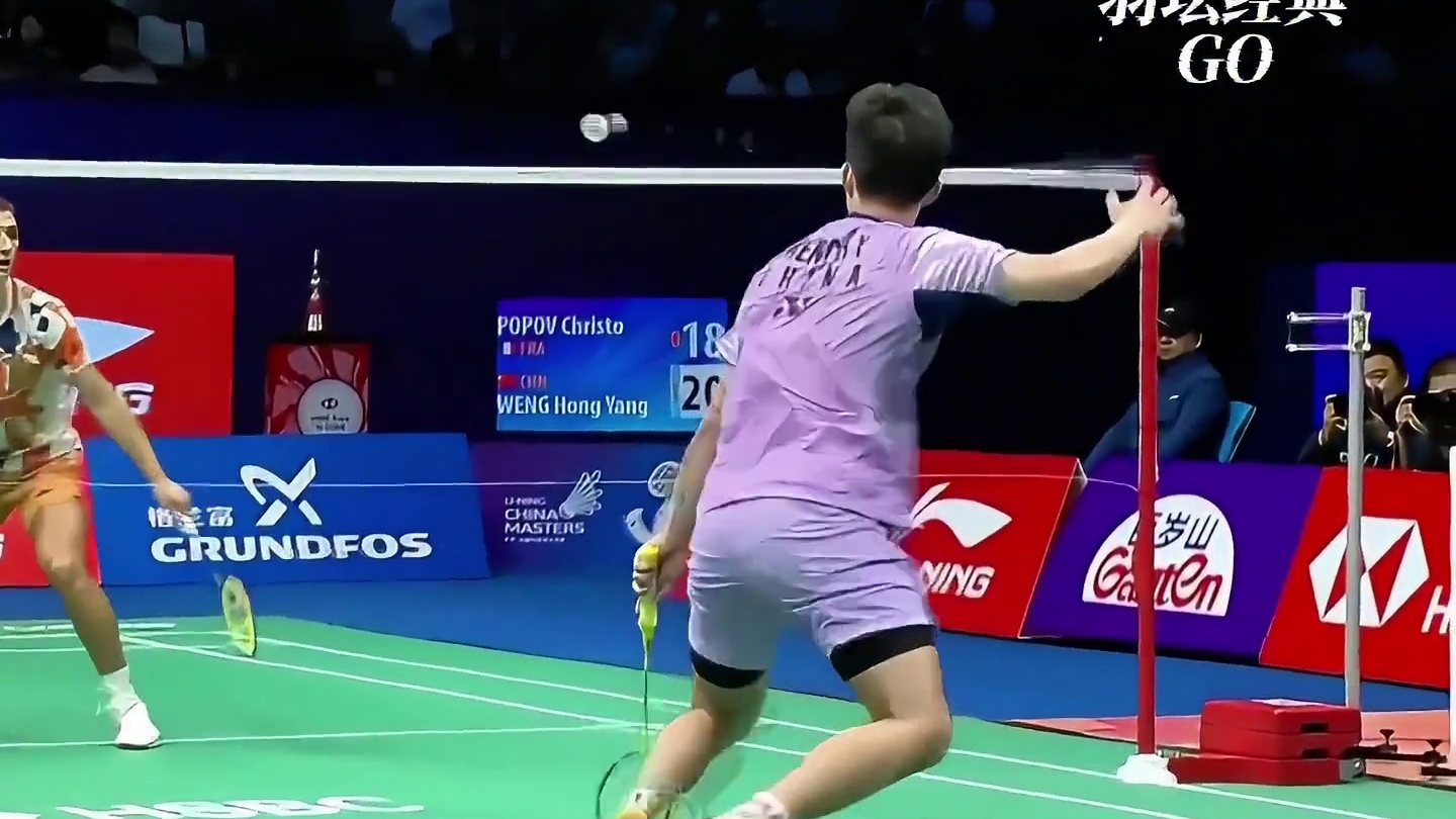 bro是被林丹附体了么？拍子都杀冒烟了？