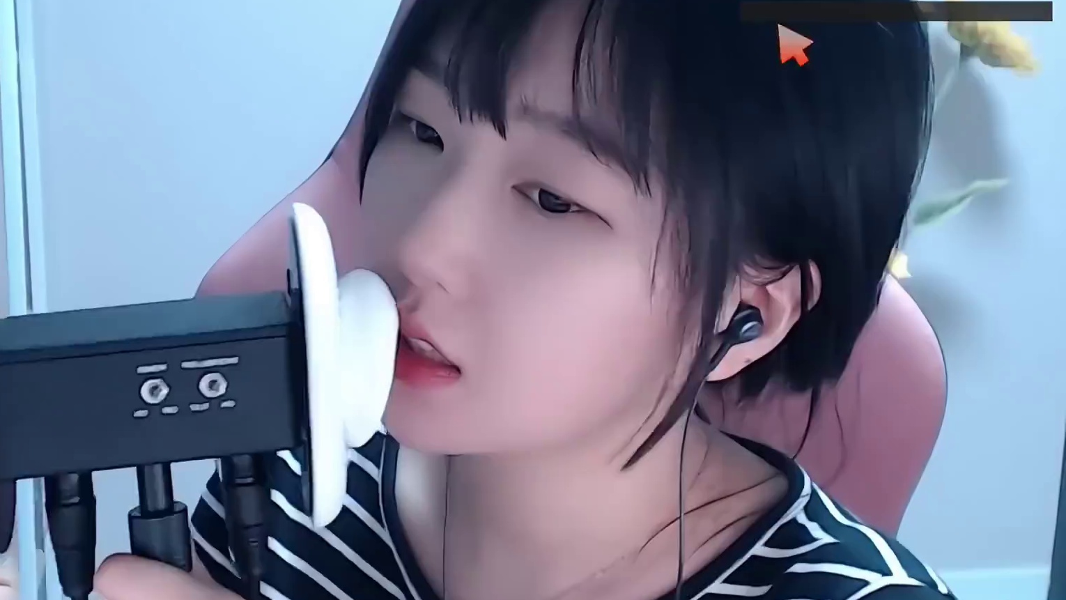 ASMR 3dio有层次感的耳音充满了耳麦，声控解压助眠1