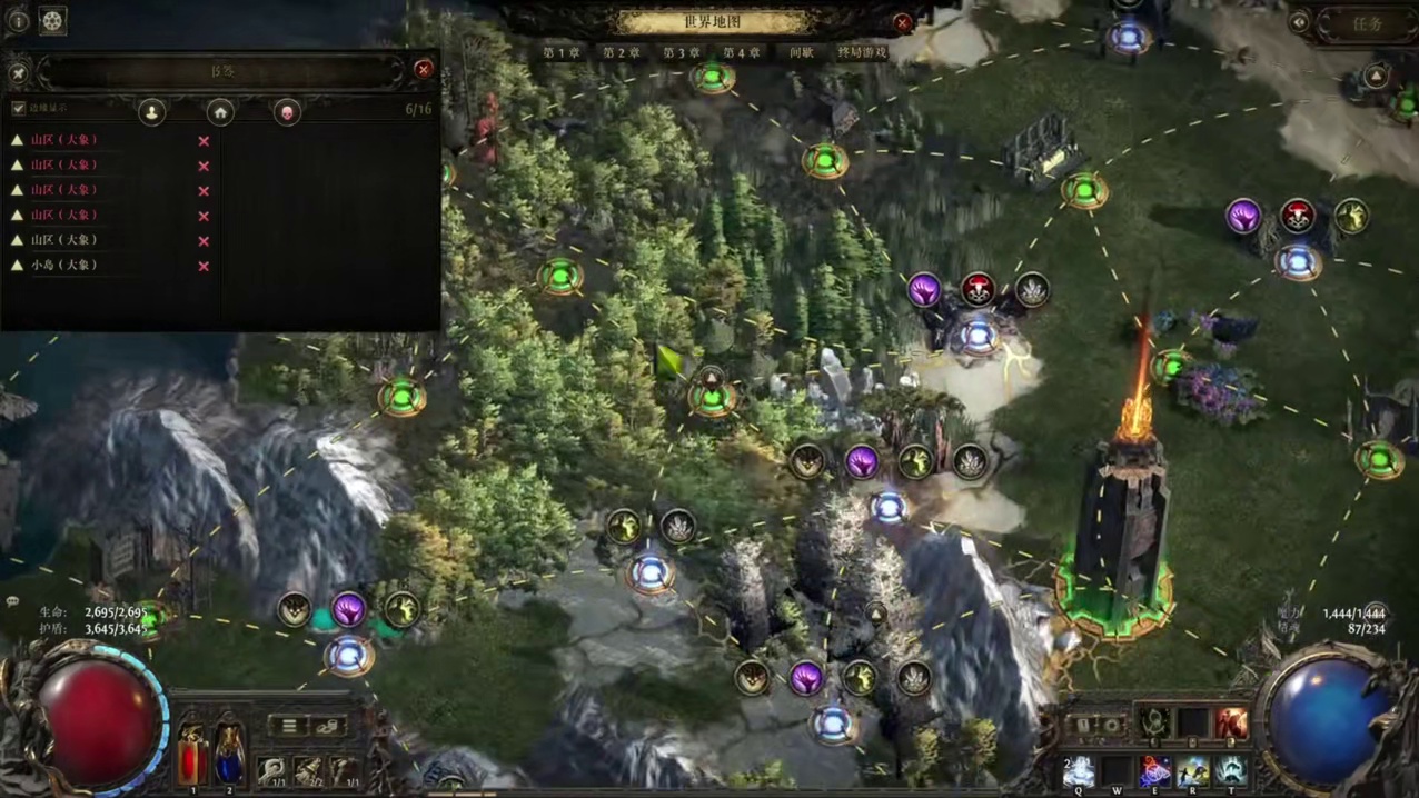 【流放之路2降临】深渊大象地图制作/燃烧召唤黑科技伤害再翻倍 1、暴击弱点会让燃烧伤害翻倍，又一次拔