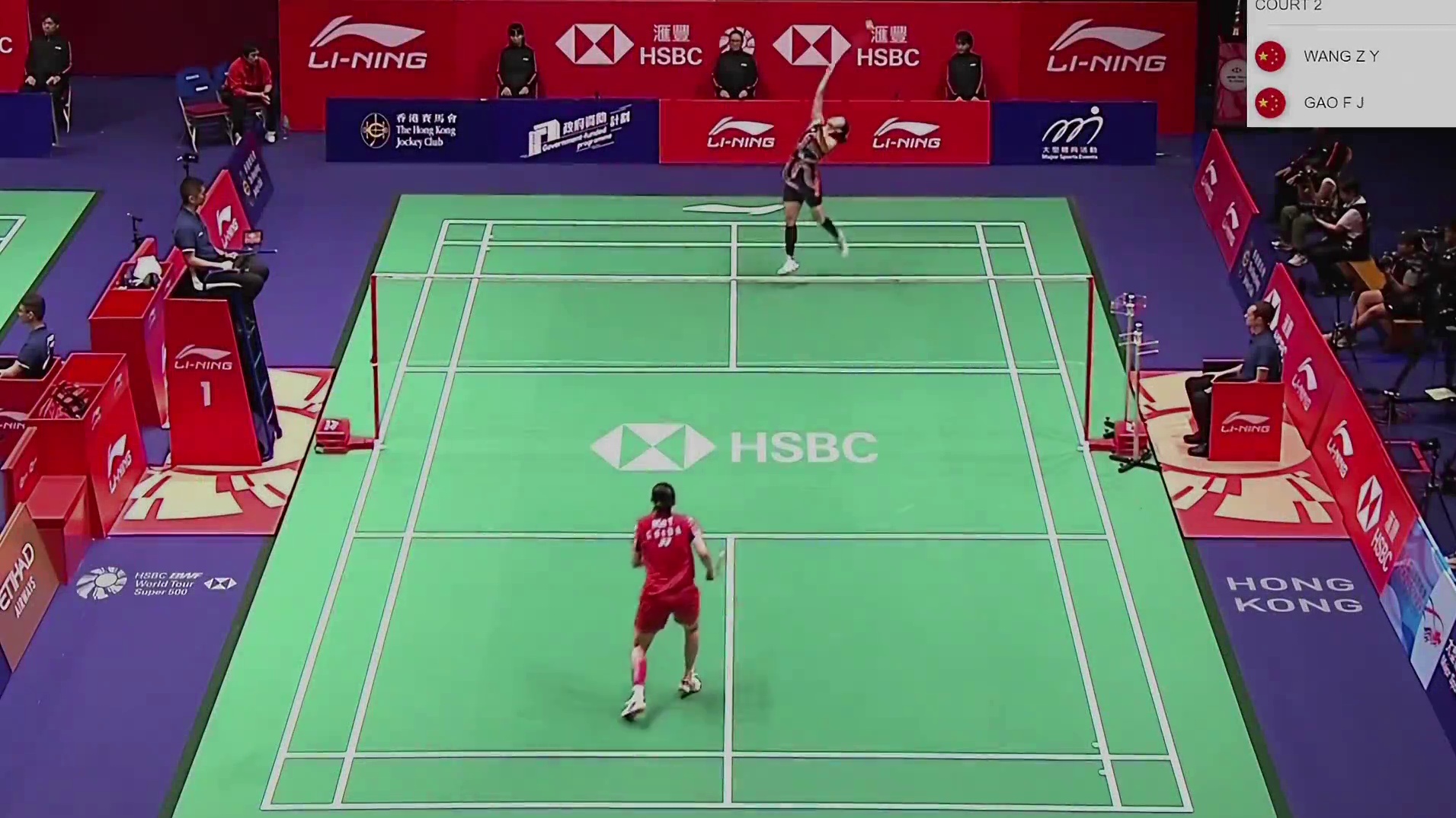 2025中国香港羽毛球公开赛，韩悦及时调整战术，掌控主动权，以21-14成功晋级