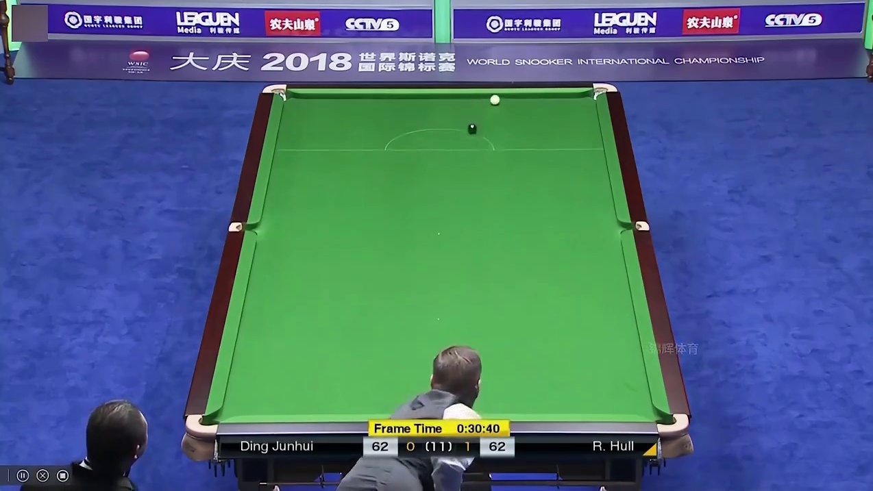 丁俊晖记错比分弃杆离场，裁判及时出言制止，抢黑大战一触即发！ #体育 #台球 #丁俊晖 #斯诺克 #