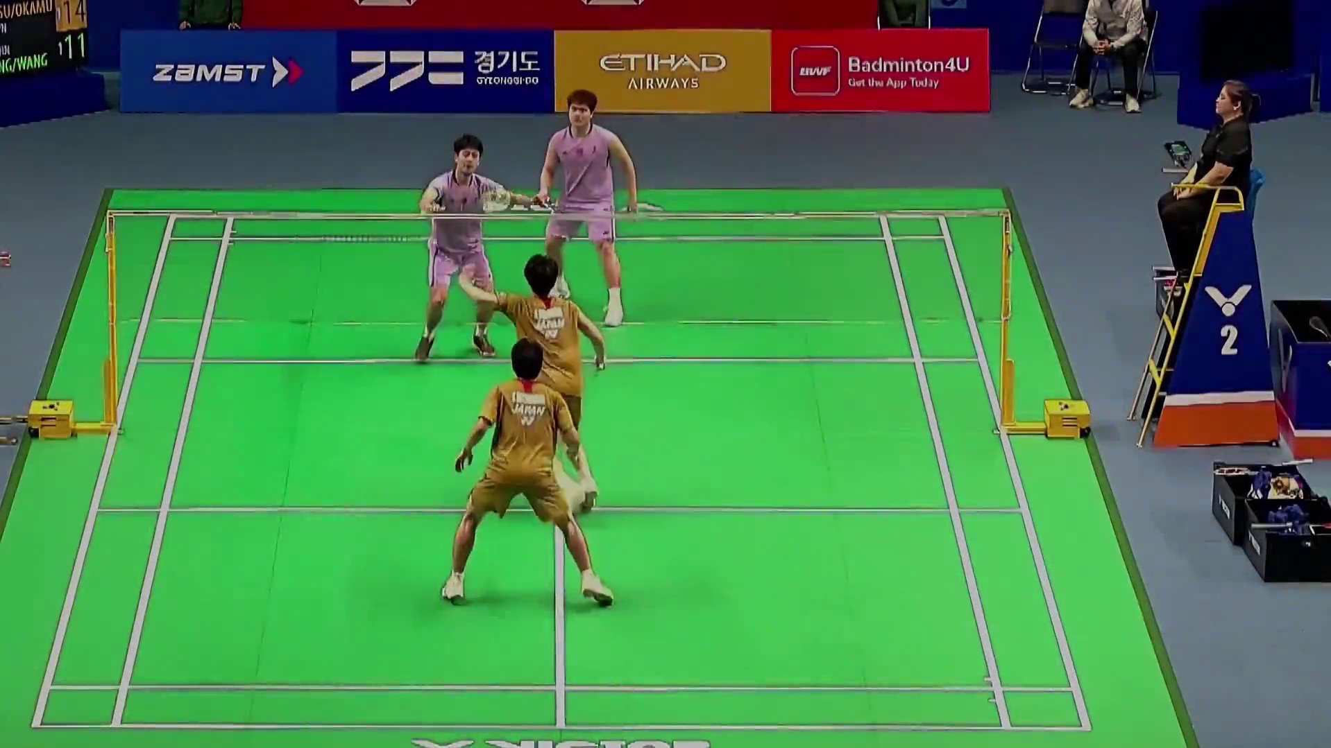 双方争夺一度战至17平，梁王关键分失误，葬送决胜局