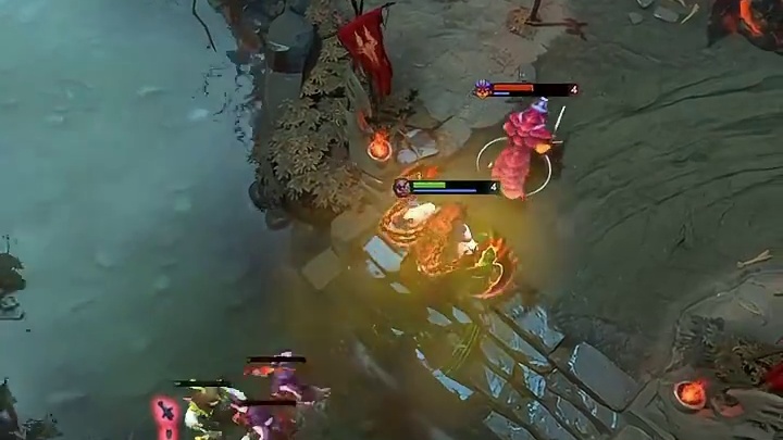 中单滚滚打屠夫需要注意什么？#DOTA2 #DOTA