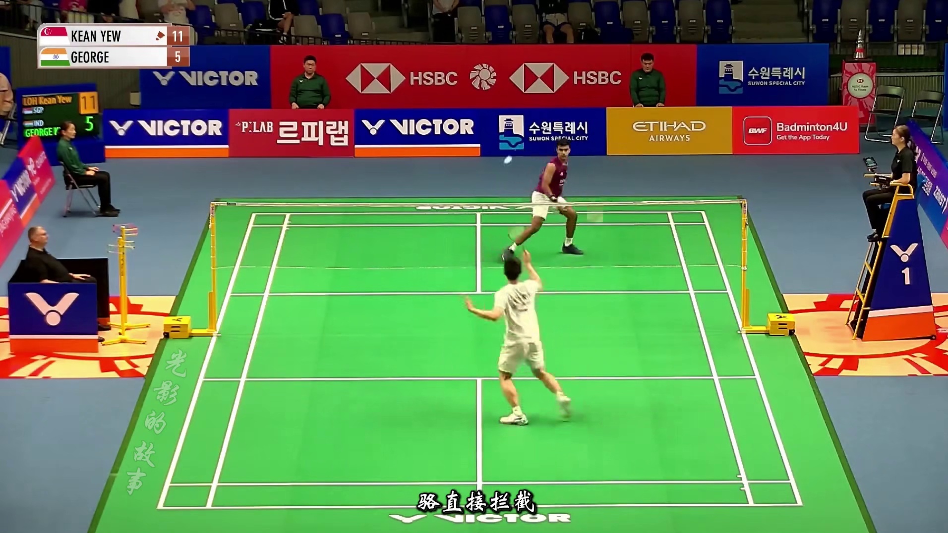 还是速度为王！骆建佑提速拼命抢分杀懵基兰！2025年韩国公开 其实这场比赛应该两局就可以结束的，但是