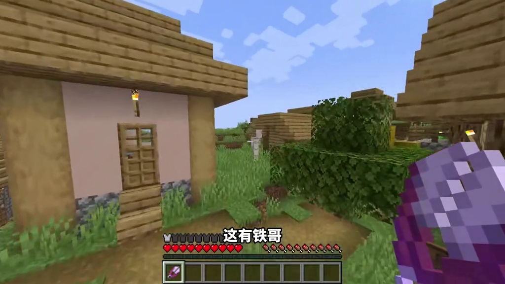 当MC所有群系压缩在一格区块空岛！我们如何活下去？！ #我的世界  #MC  #无搭子不MC  #游