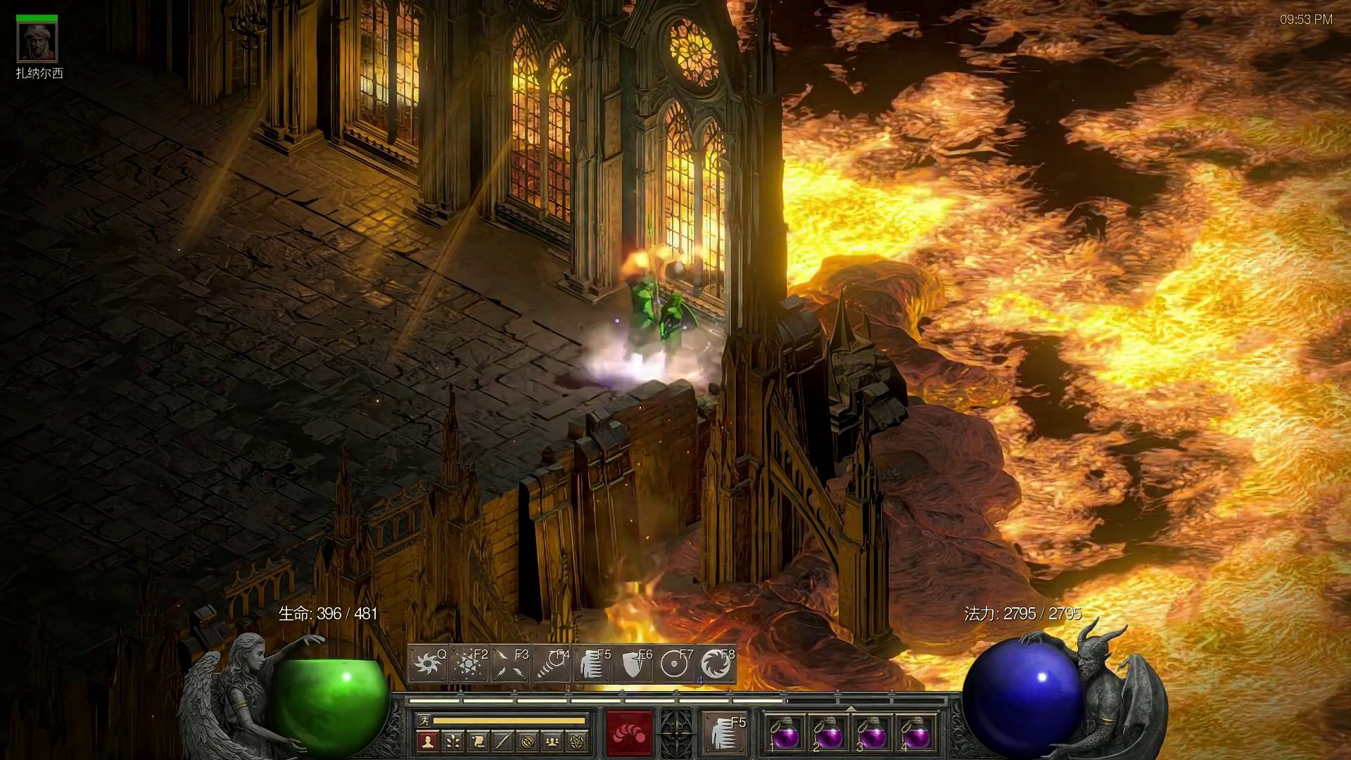 【暗黑2国服】99%暗黑2玩家不知道的骚操作之 类四向TP 四向TP详细介绍