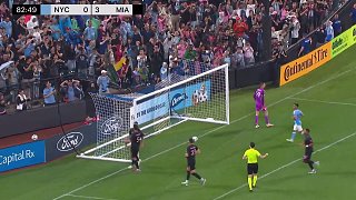梅西2射1傳！邁阿密國際4-0大勝紐約城，提前鎖定季后賽席位
