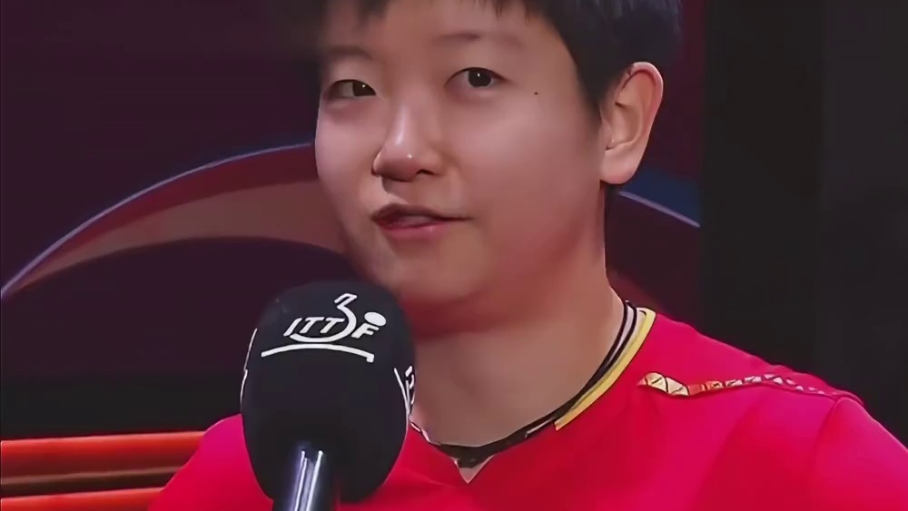 国乒出了个孙颖莎指的从来都不只是球技