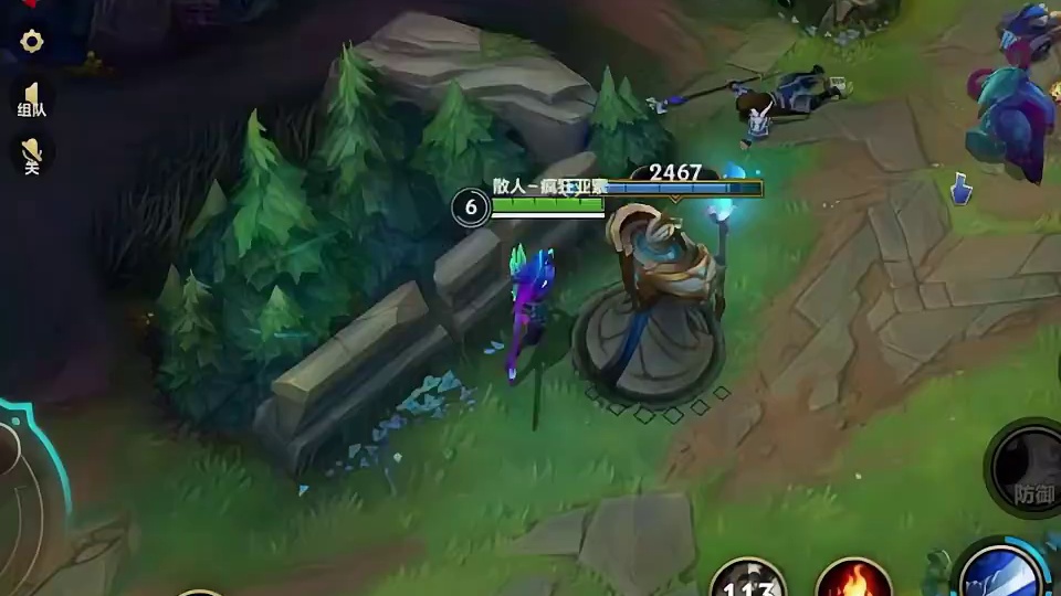 换线战术成功，让敌方强势对线组合无功而返