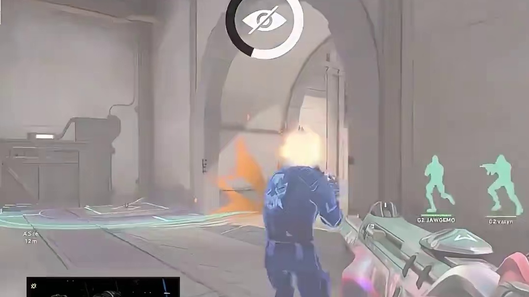 d4v41化身“炮台”
铜墙铁壁击破四人
#PRX四番战G2   #无畏契约巴黎全球冠军赛