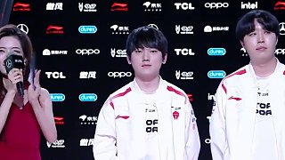 JackeyLove賽后采訪：努力把冠軍留在自己家門口 #TES戰(zhàn)勝IG  #2025LPL季后賽 