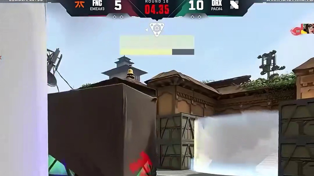 Alfajer兜底残局
关键发挥力破四人
#FNC四番战DRX  #无畏契约巴黎全球冠军赛