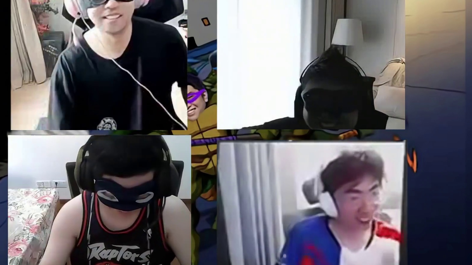 老龟战胜LGD，超哥查猪皮球带上忍者面具，最期待爽森环节 直播效果拉满了