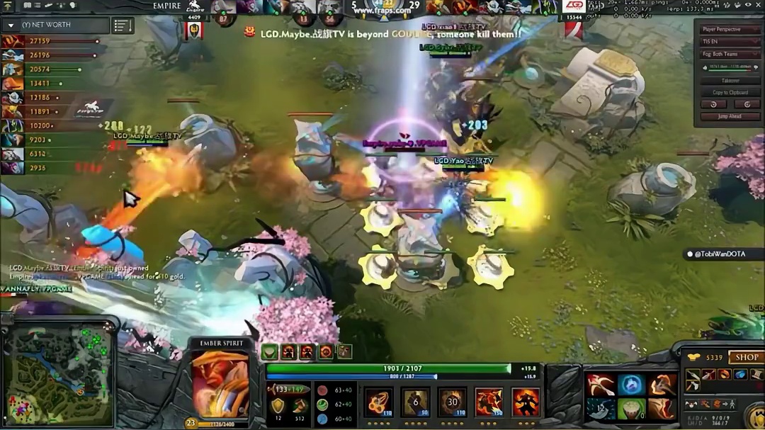 37个小时后，Maybe的传说还会继续闪耀于Ti国际邀请赛的舞台!