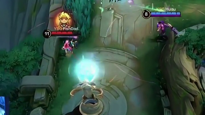 茜茜绕后拿下双杀，FishGod斩获MVP  #决胜巅峰全球电竞#决胜巅峰#决胜巅峰中国大师赛