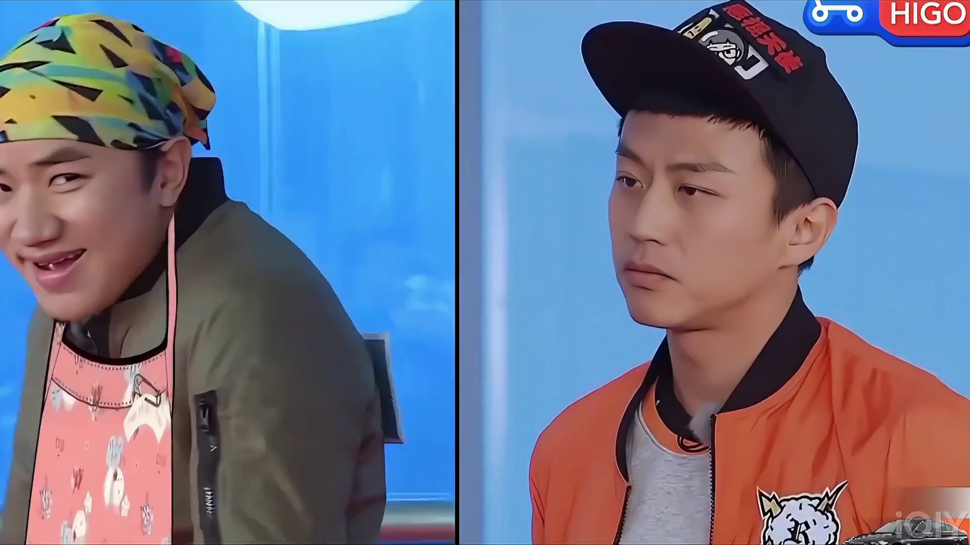 兄弟团憋笑游戏，来自俩老头的默契