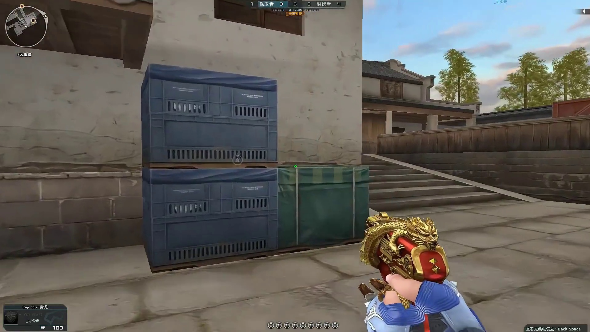 碰到高手子弹密集粘人，运用心理战拿下比赛  (3)