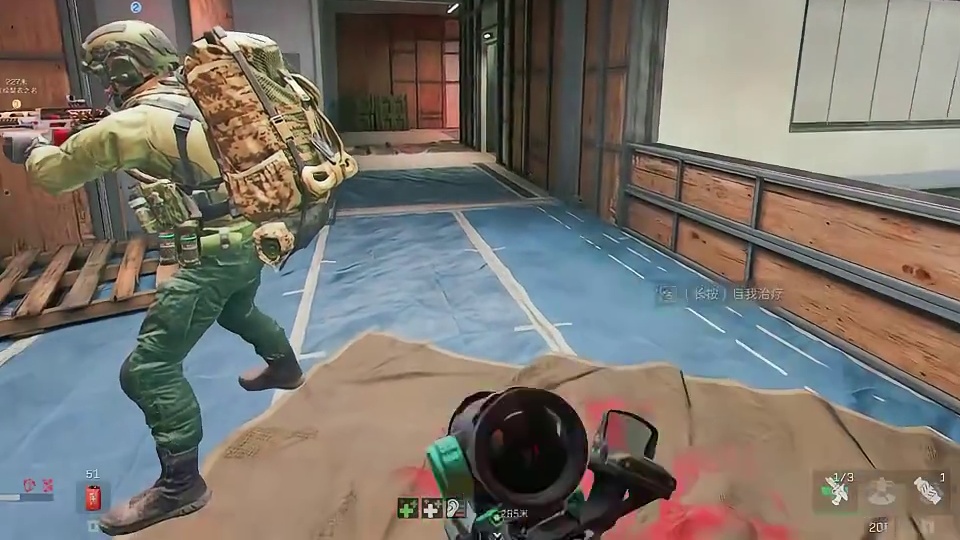 带4岁女儿勇闯零号大坝（书接上回） #三角洲行动  #整活 #fps #骗你生女儿