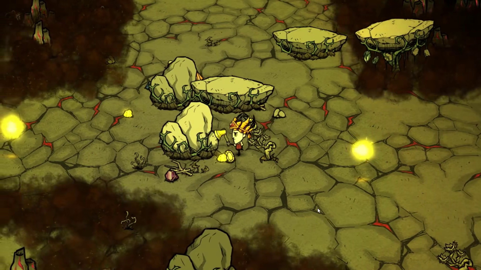 绝望石蜈蚣-涟漪很好打，巨石枝种植出化石碎片的概率能不能高点 #饥荒 #饥荒联机版 #饥荒新手教程 